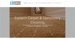 Desktop Screenshot of easterncarpetcleaning.com